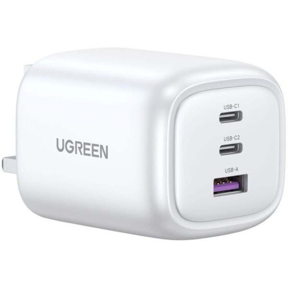 UGREEN 65W 三口氮化镓充电器